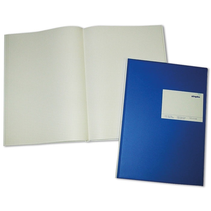 SIMPLEX Geschäftsbuch A4 17133 blau 120 Blatt