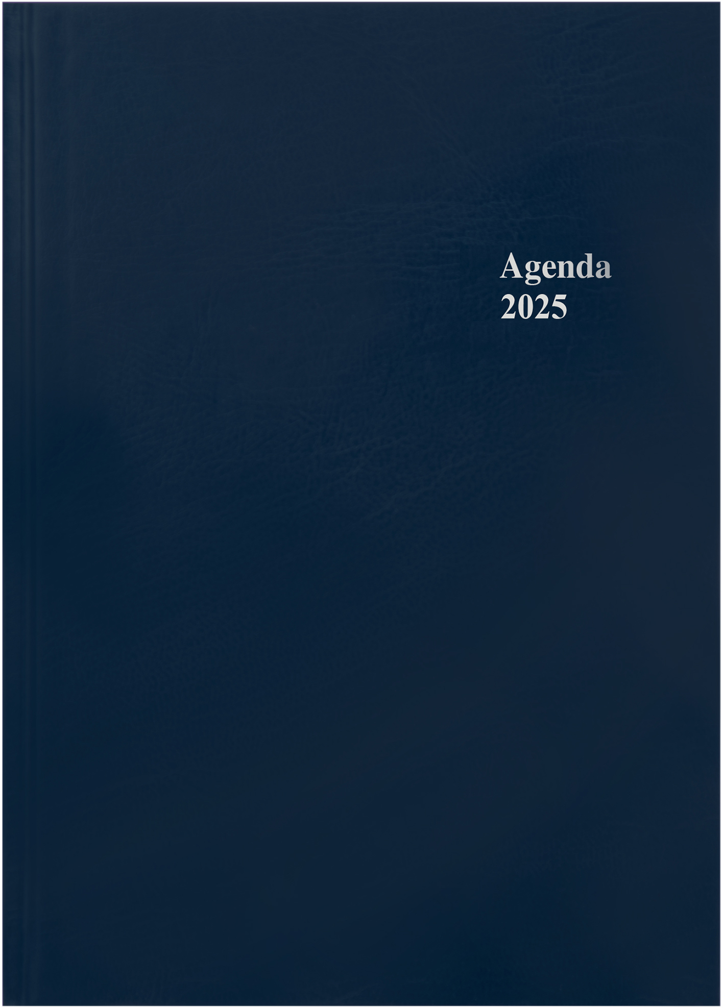 SIMPLEX Agenda d'affaires 2025 40090.25 1J/1P bleu ML 15.5x21.4cm