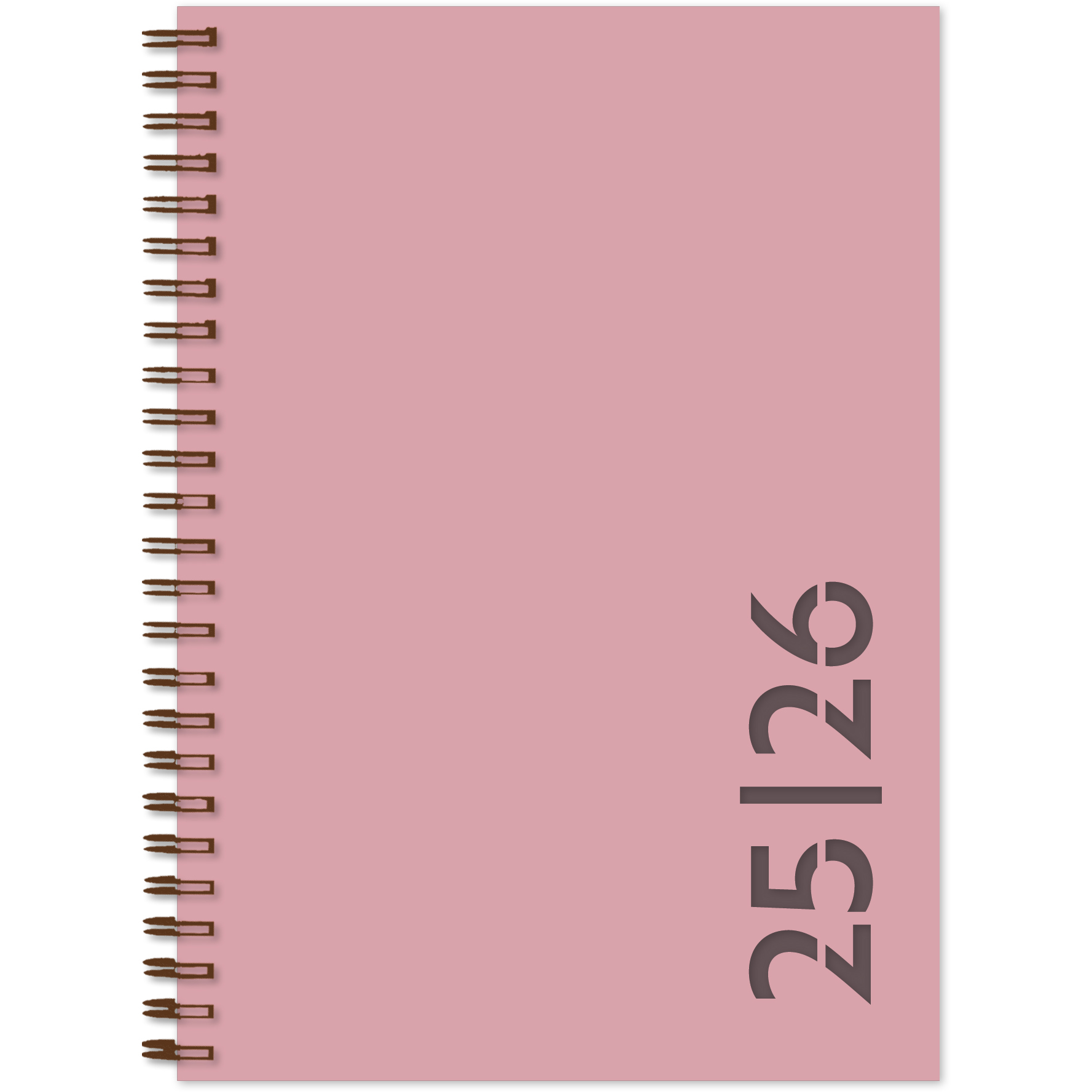 photo SIMPLEX Agenda scolaire Colors 25/26 40130S7.26 1S/2P 17M rose ML 14.8x21cm