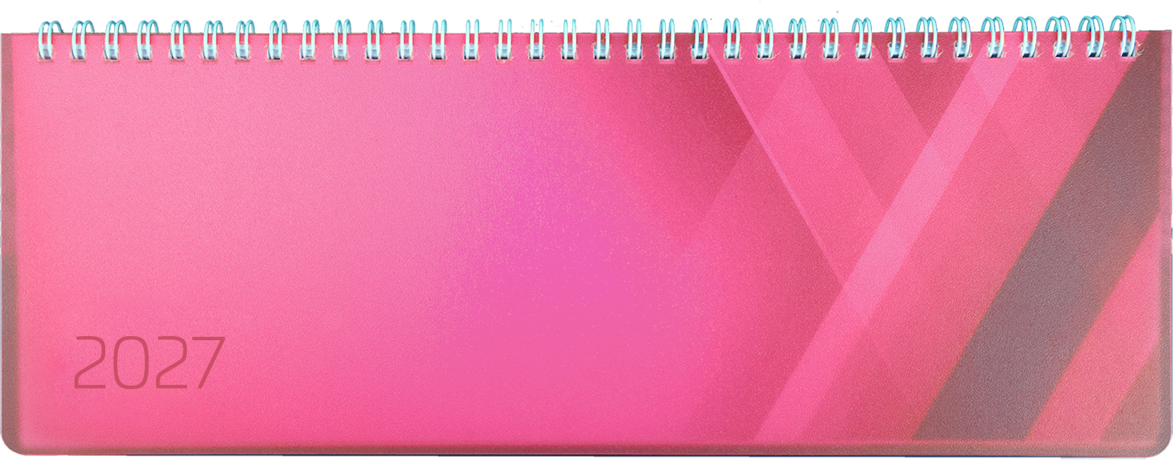 photo SIMPLEX Calendrier horiz. Colors 2027 40657.27 1S/2P pink ML 29x10.5cm