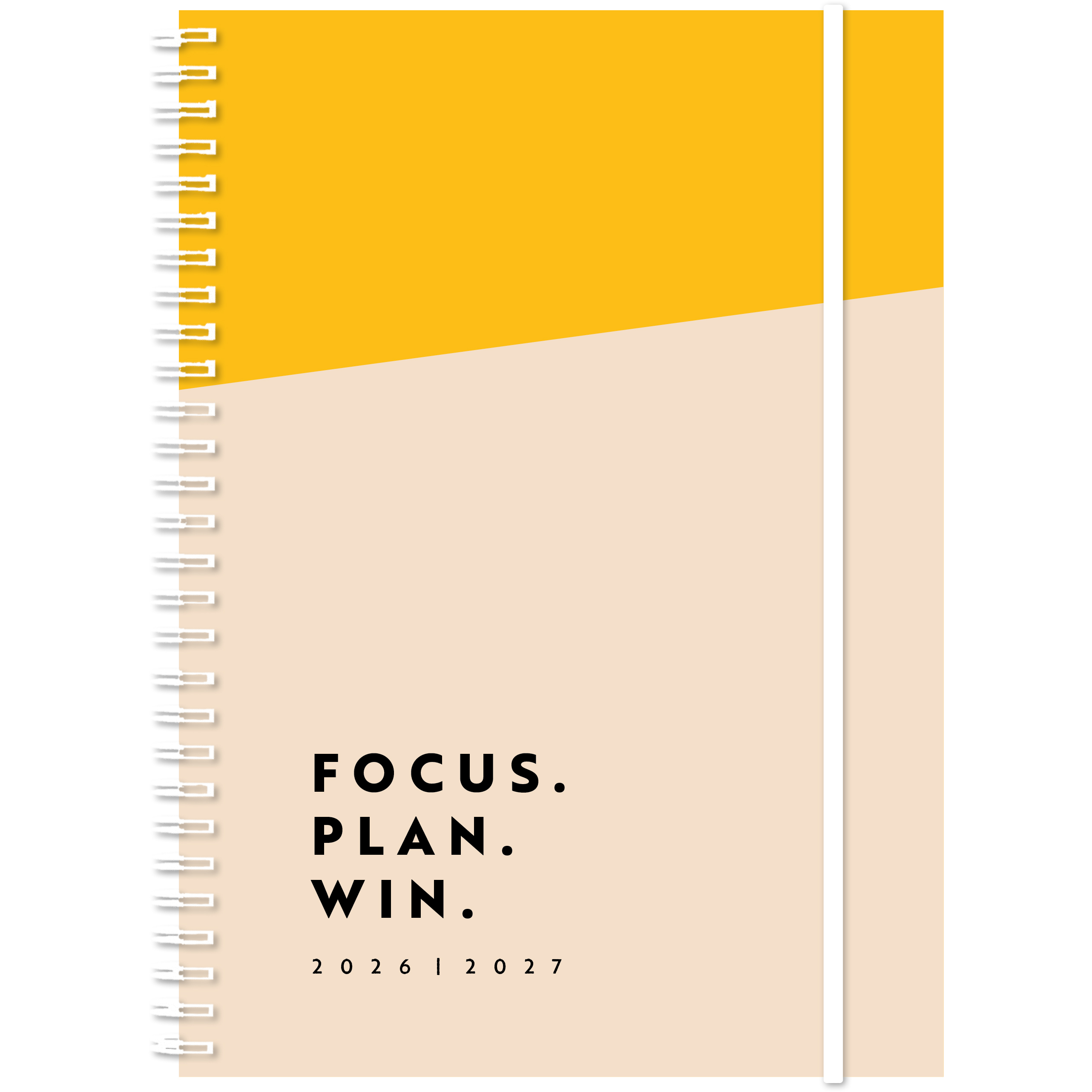 photo SIMPLEX Agenda scolaire Emotions 26/27 500223.27 1S/2P 17M Yellow ML 8x12.5cm