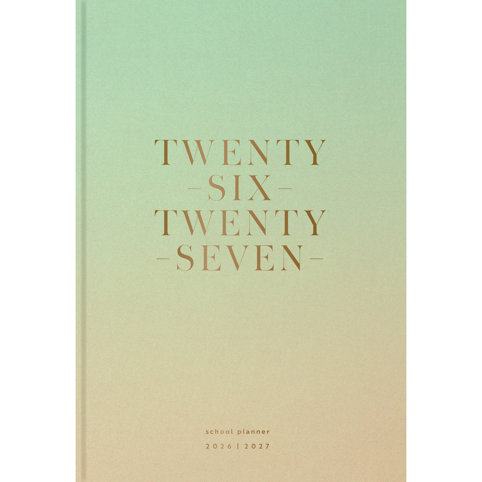 photo SIMPLEX Agenda scolaire Aurora 26/27 500311.27 1J/1P 12M Green ML 12x16.5cm