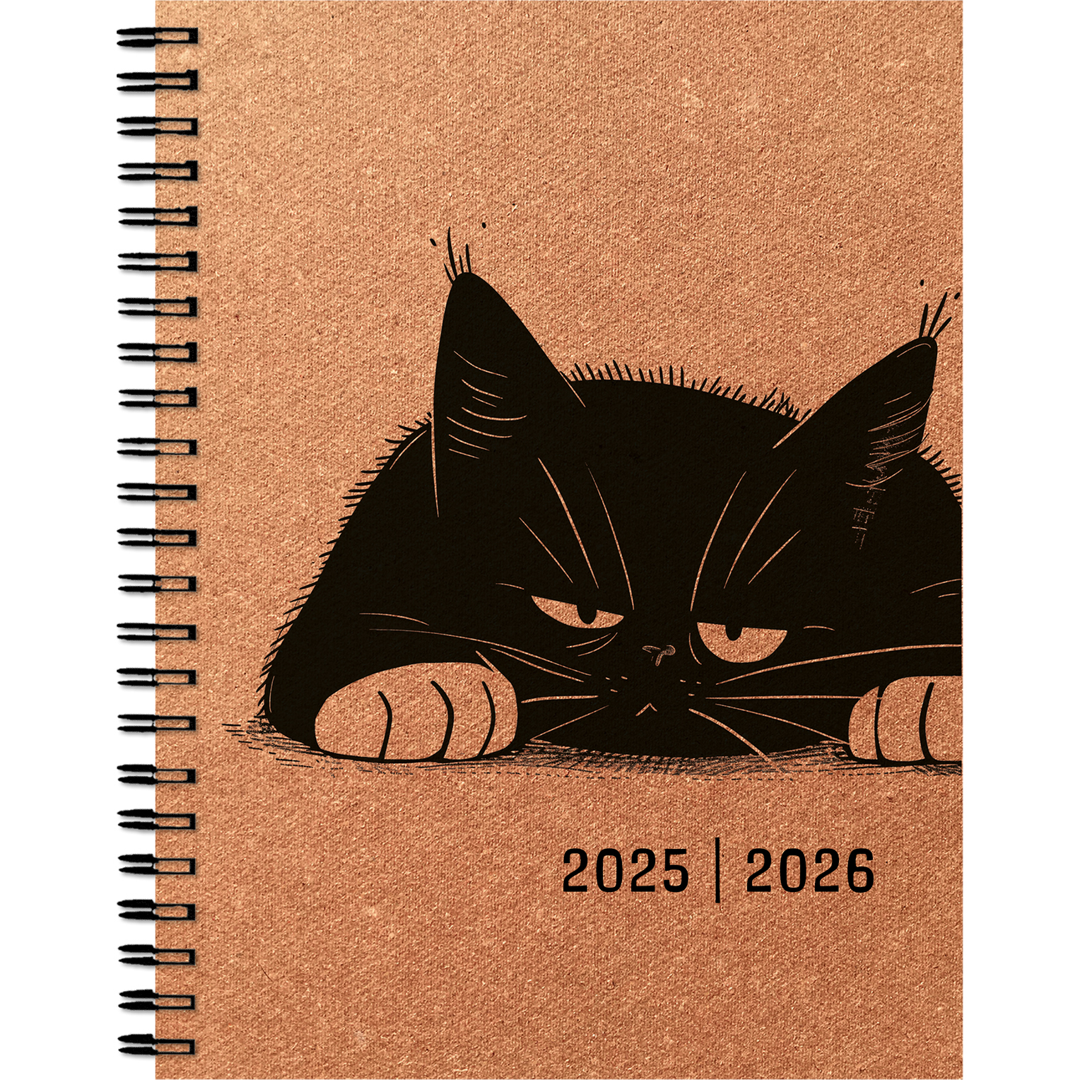 photo SIMPLEX Agenda scolaire Leather 25/26 500404.26 1S/2P 17M Mood ML 12x16.5cm