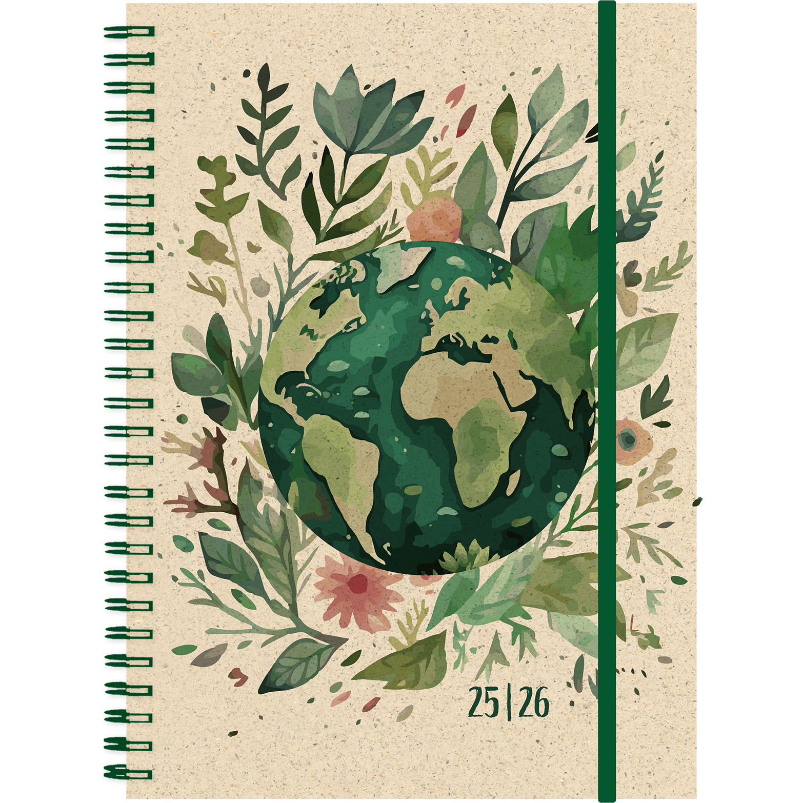 photo SIMPLEX Agenda scolaire Graspap. 25/26 500407.26 1S/2P 12M World ML 14.8x21cm