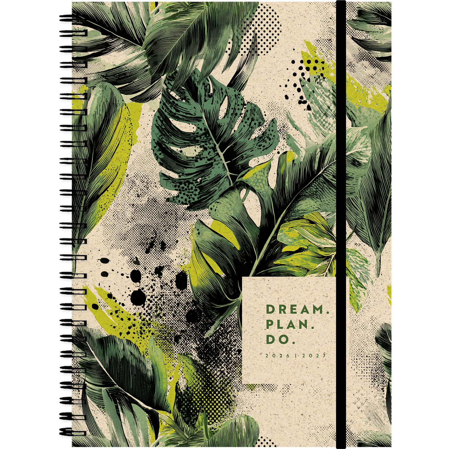 photo SIMPLEX Agenda scolaire Graspap. 26/27 500408.27 1S/2P 12M Jungle ML 14.8x21cm