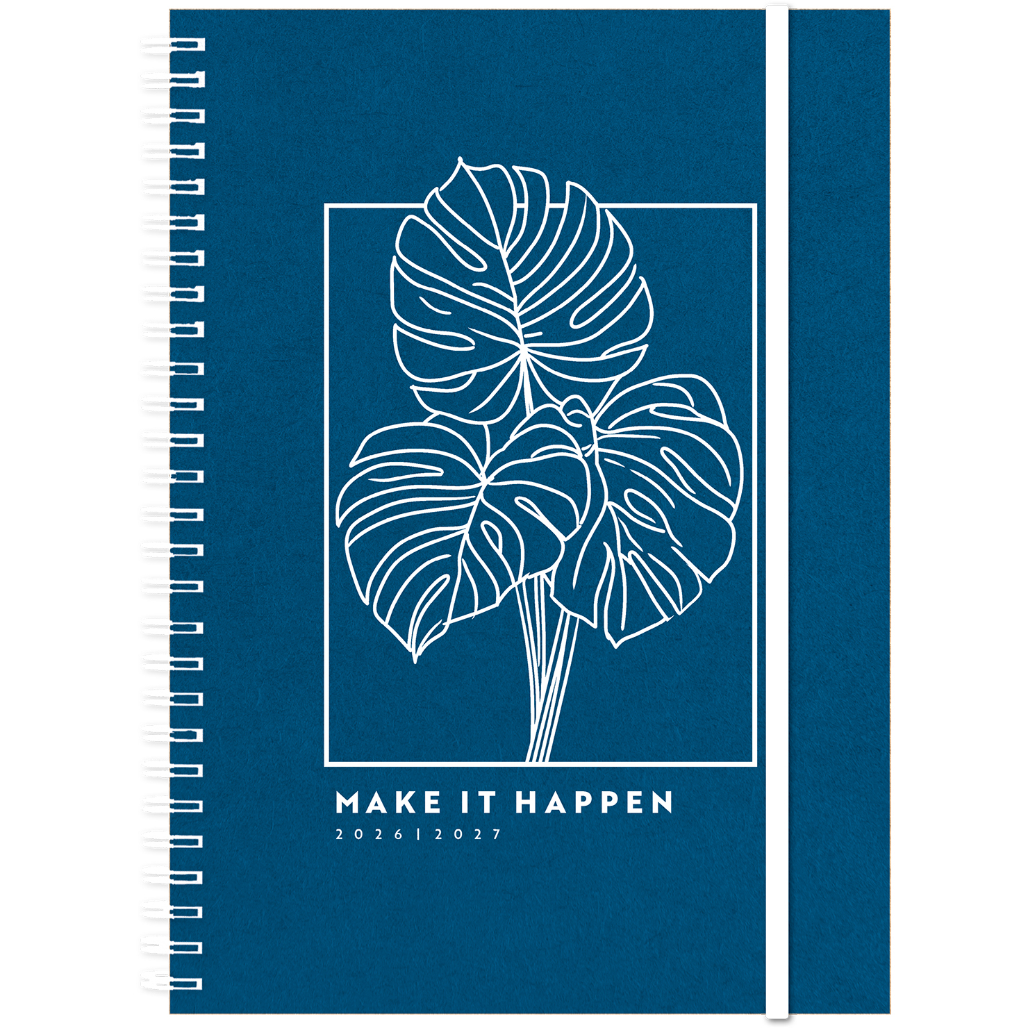 photo SIMPLEX Agenda scolaire Kraftpap 26/27 500414.27 1S/2P 17M Blue ML 12x16.5cm