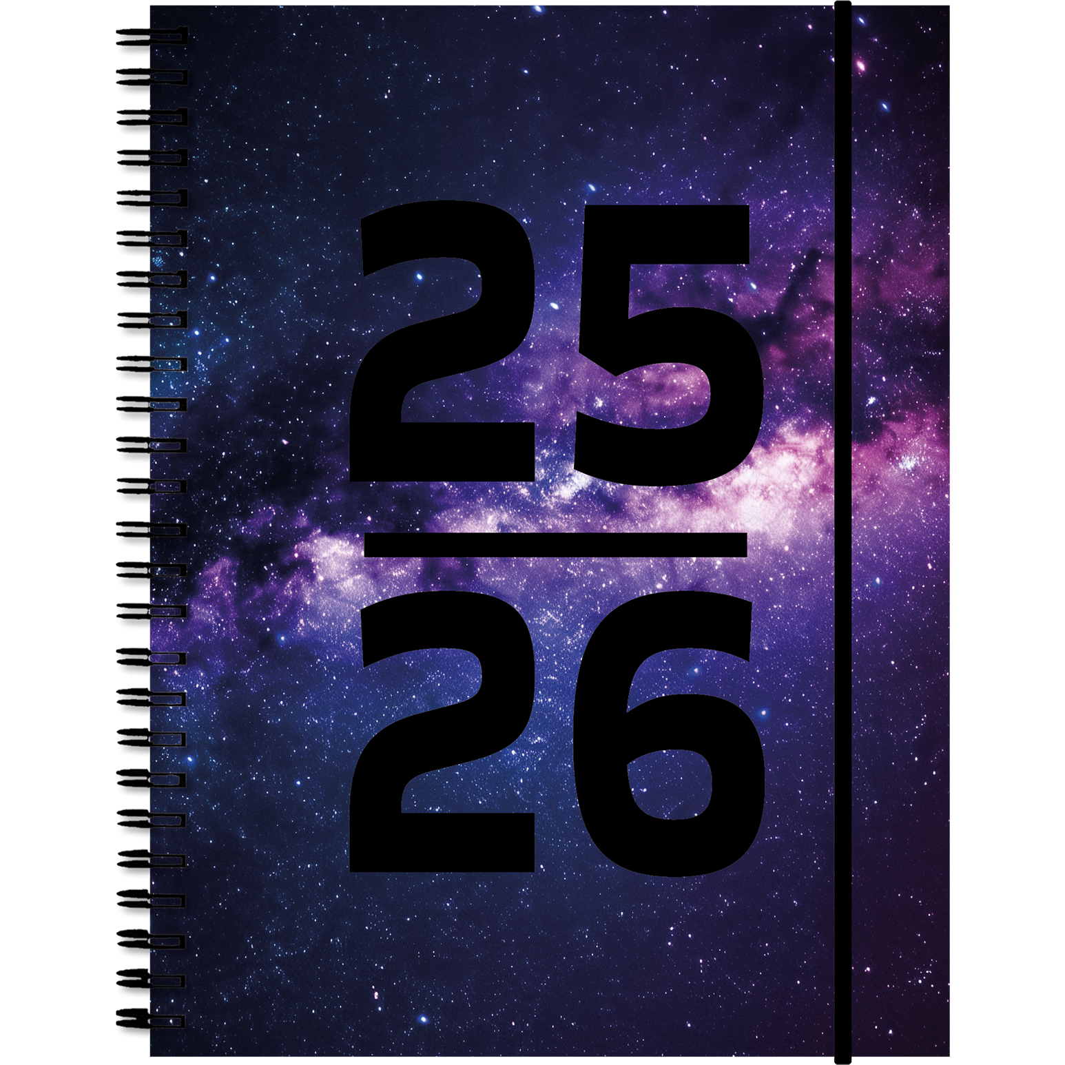 photo SIMPLEX Agenda scolaire Touch 25/26 500432.26 1S/2P 17M Galaxy ML 12x16.5cm