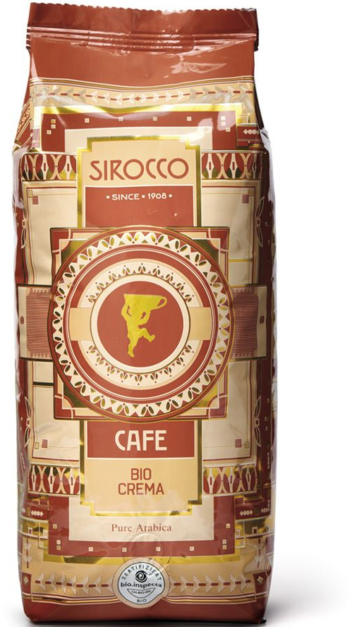photo SIROCCO Bio Crema 500g 202 Café en grains
