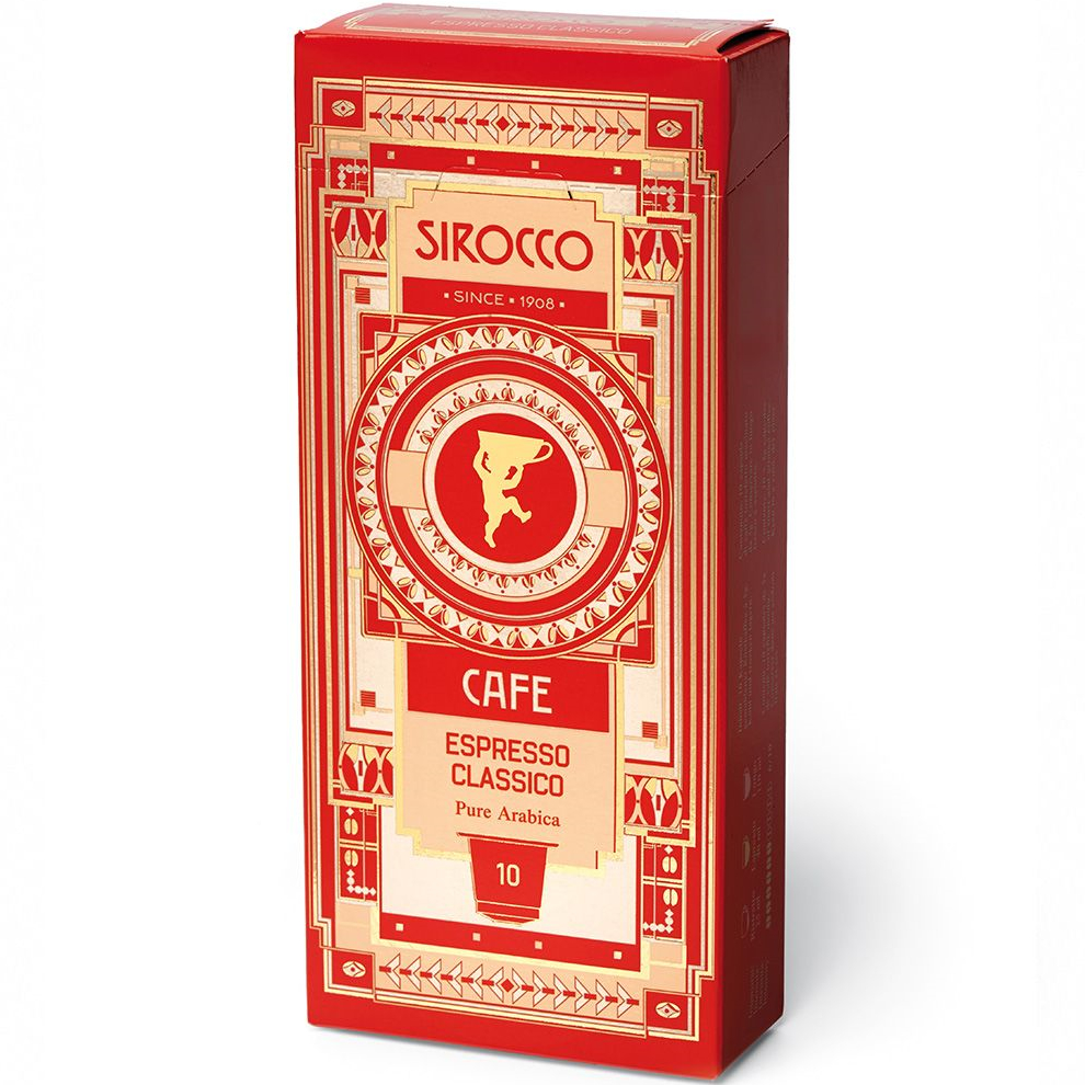 photo SIROCCO Capsules de café 2901 Espresso Classico 10 pcs.