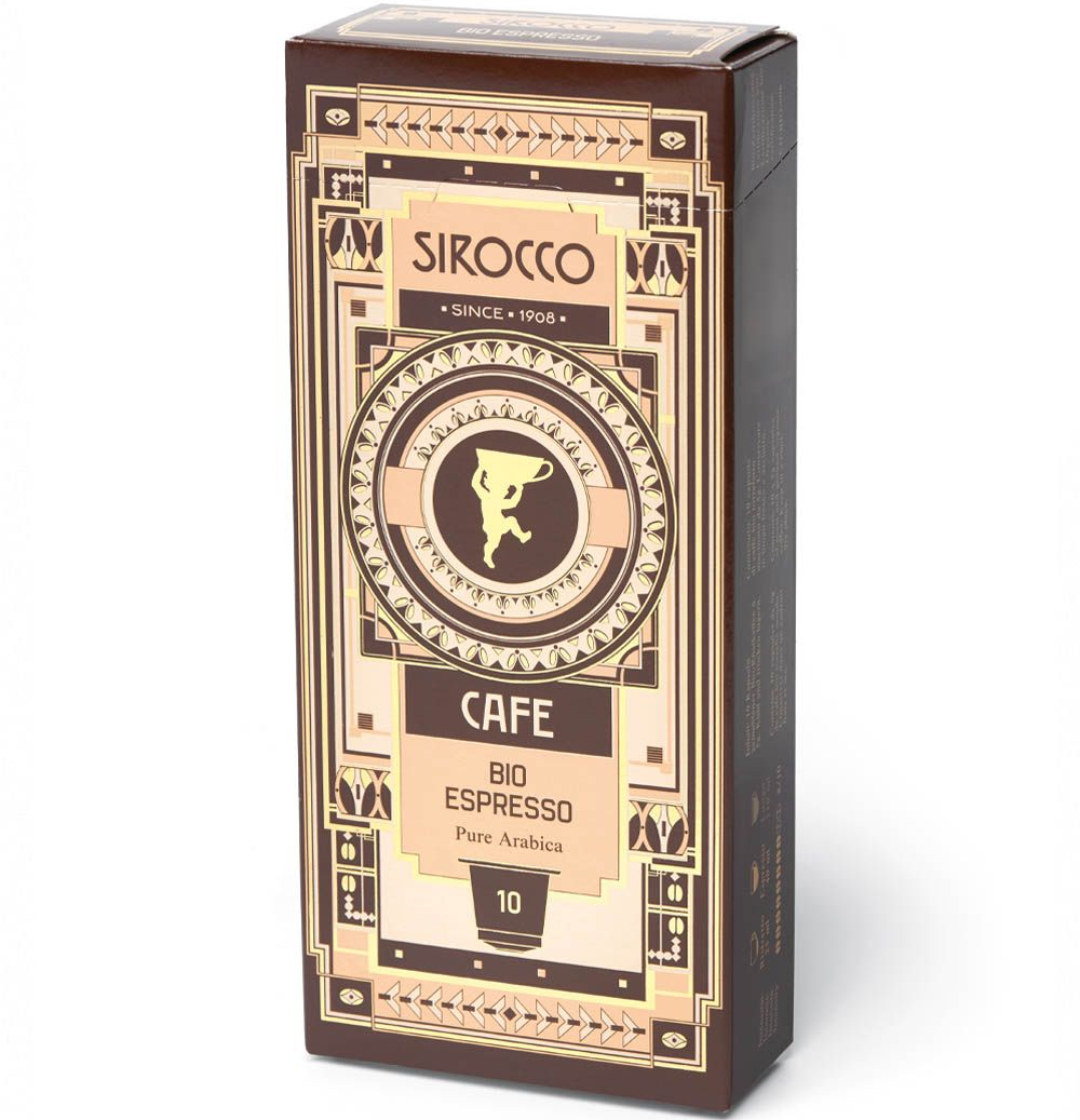 photo SIROCCO Capsules de café 2964 Bio Espresso 10 pcs.