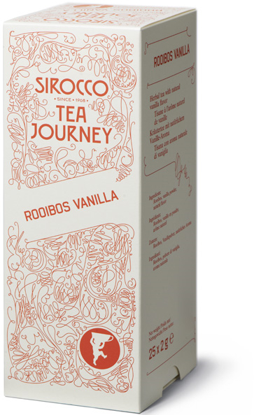 photo SIROCCO Rooibos Vanilla Tea 827 25 pyramides