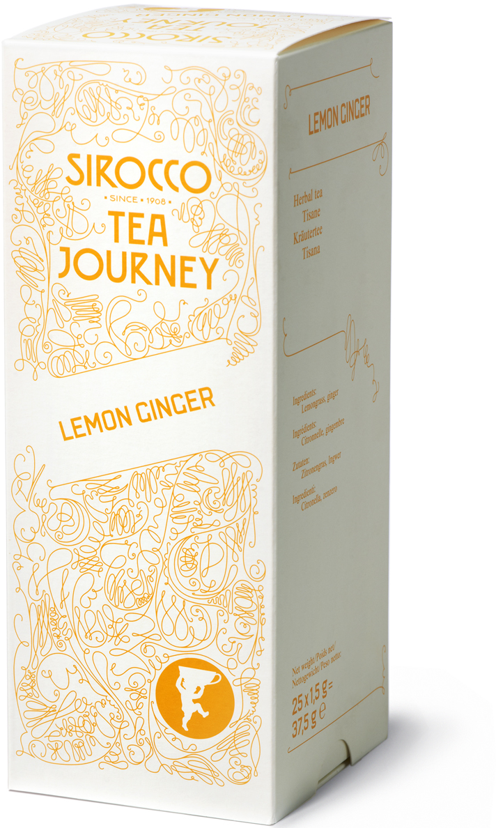 photo SIROCCO Lemon Ginger Tea 829 25 pyramides