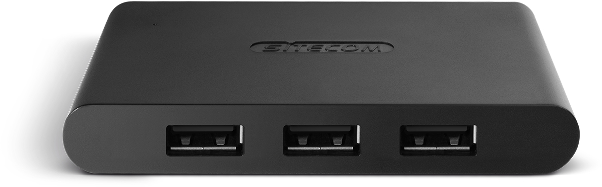 SITECOM USB 2.0 Hub 4 Port CN-081 Incl. Power adapter Incl. Power adapter