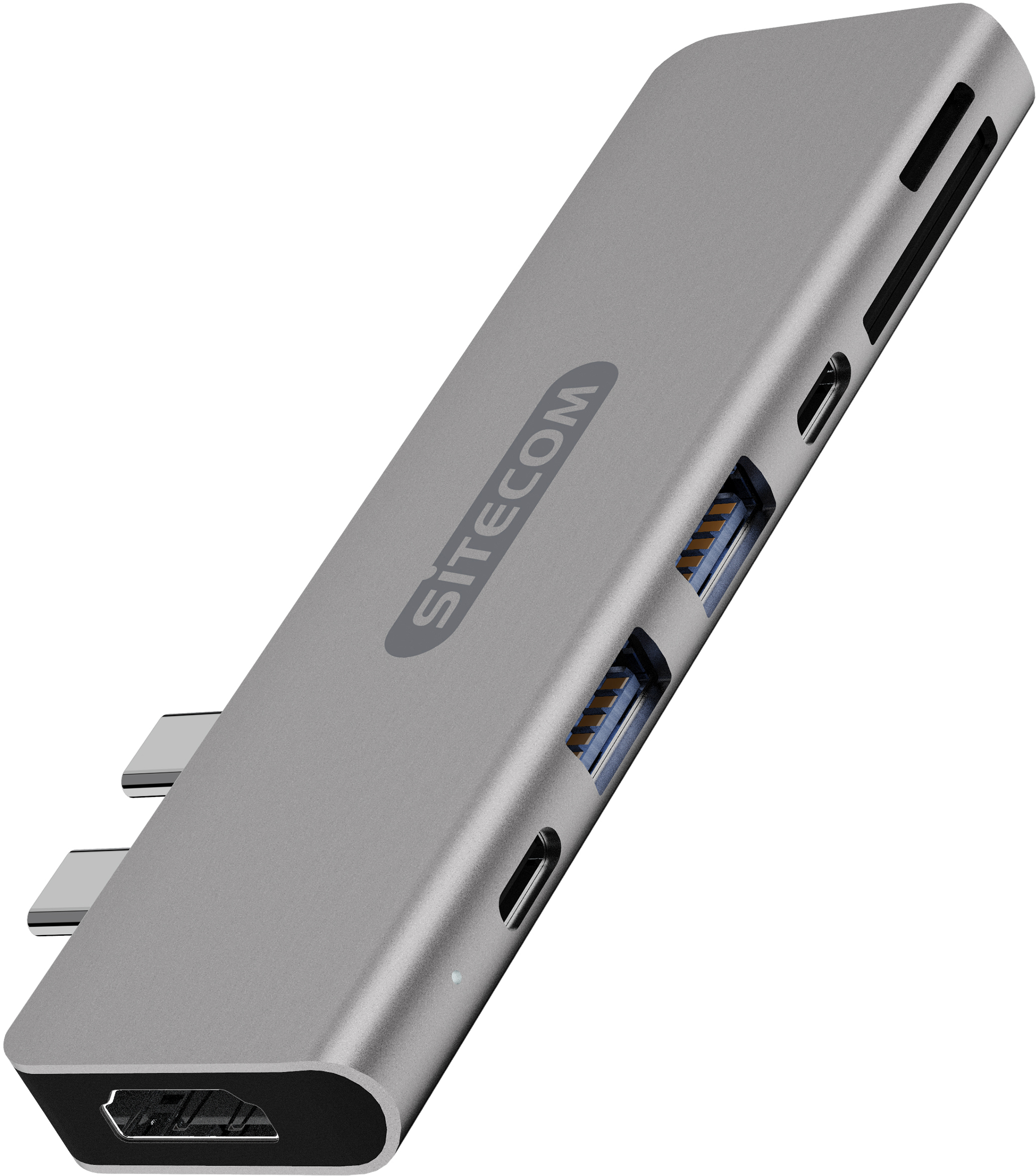 SITECOM USB-C MPA for Apple HDMI,USB-C CN-391 USB-A, SD, mSD USB-C PD 100w