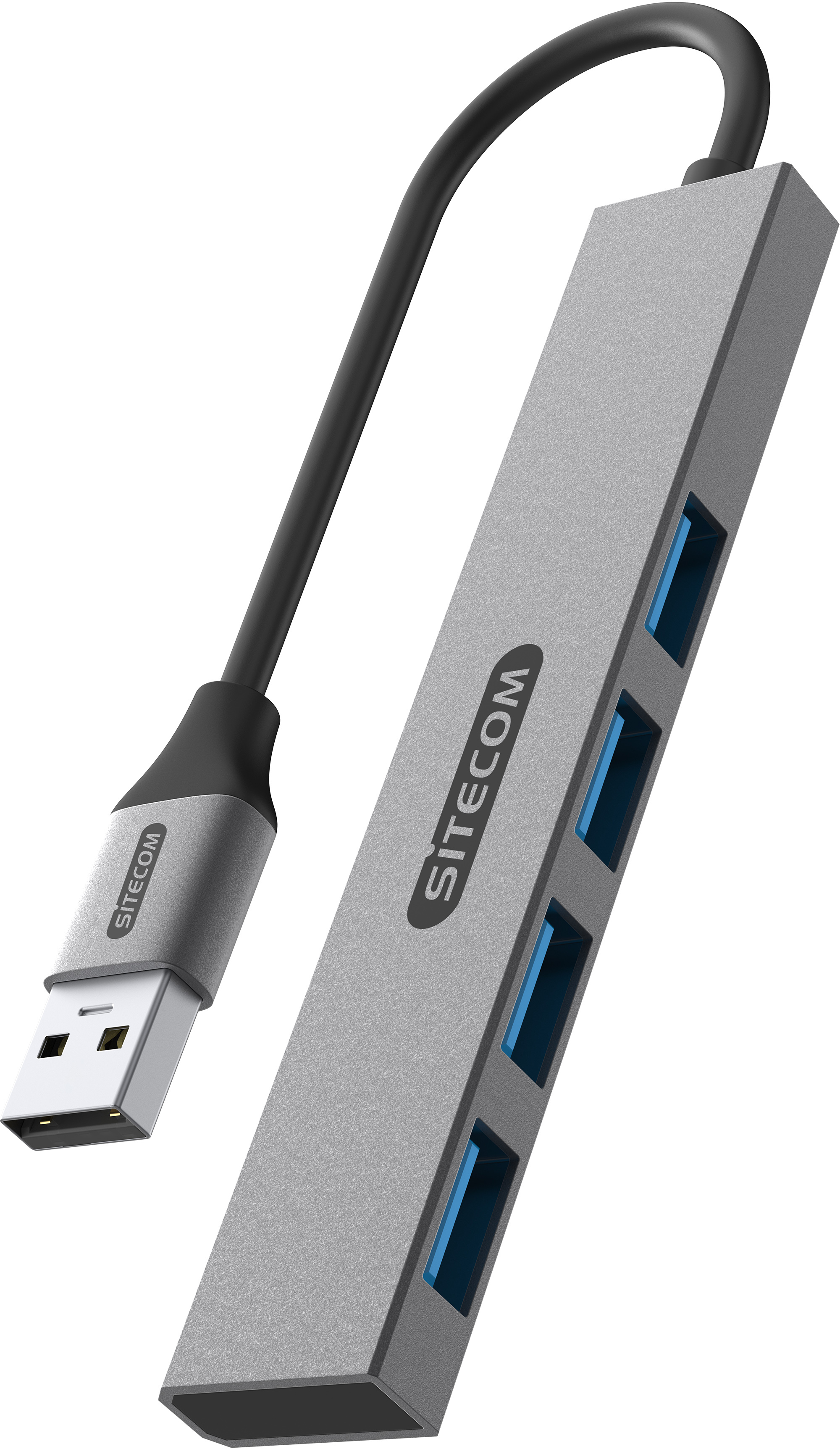 SITECOM USB-A to 4x USB-A Tiny Hub CN-5004