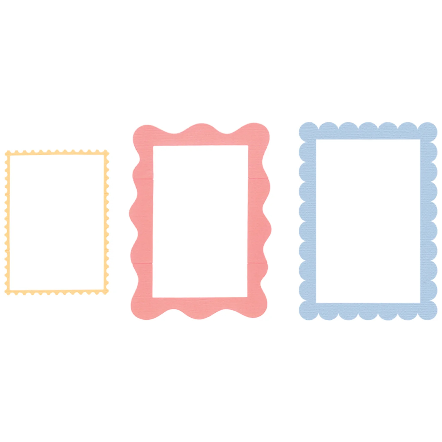 photo SIZZIX Matrices de découpe 666969 Fun Borders 9 pièces