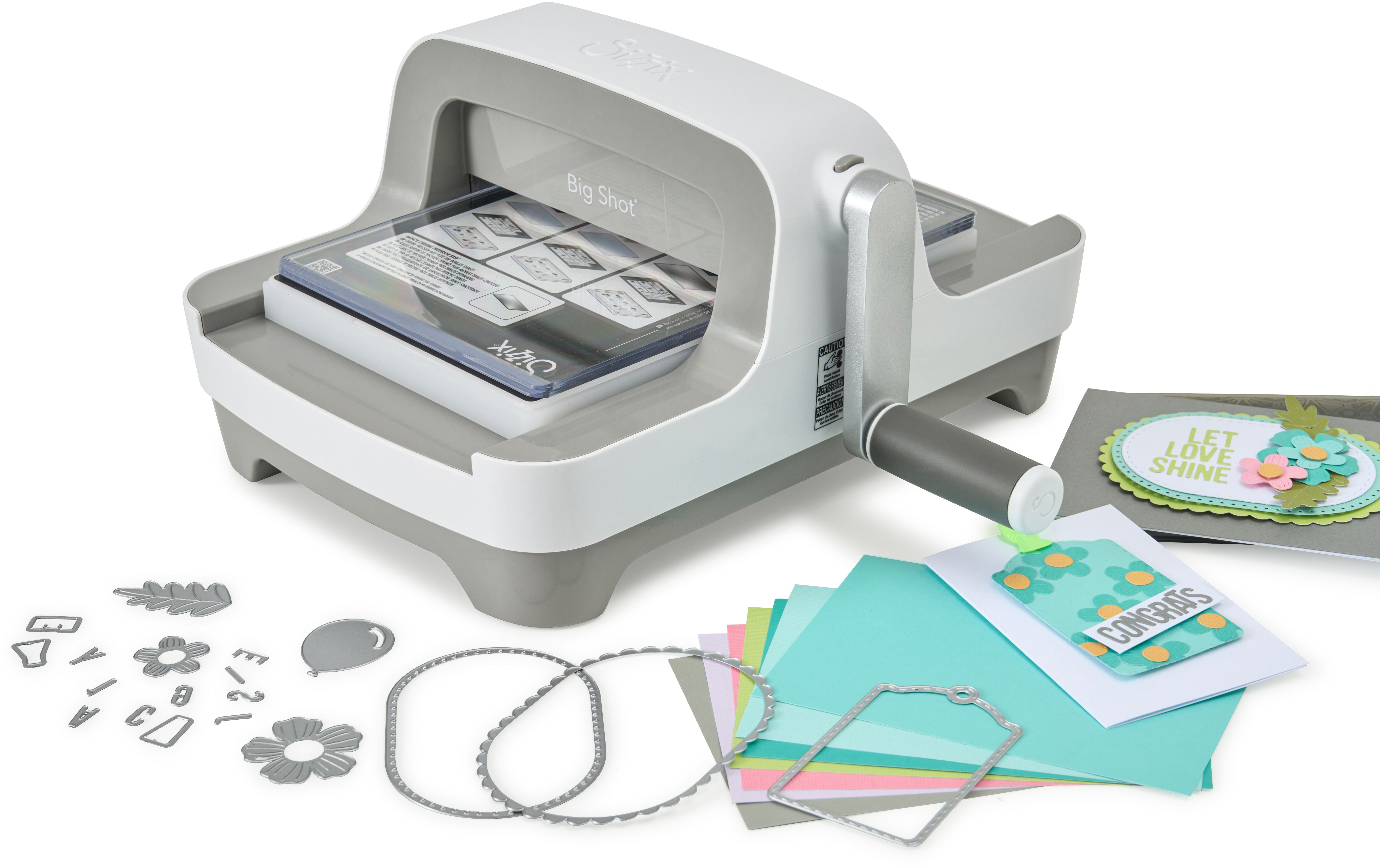 photo SIZZIX Big Shot Starter Kit 2 667086 Kit machine découpe et gaufr.