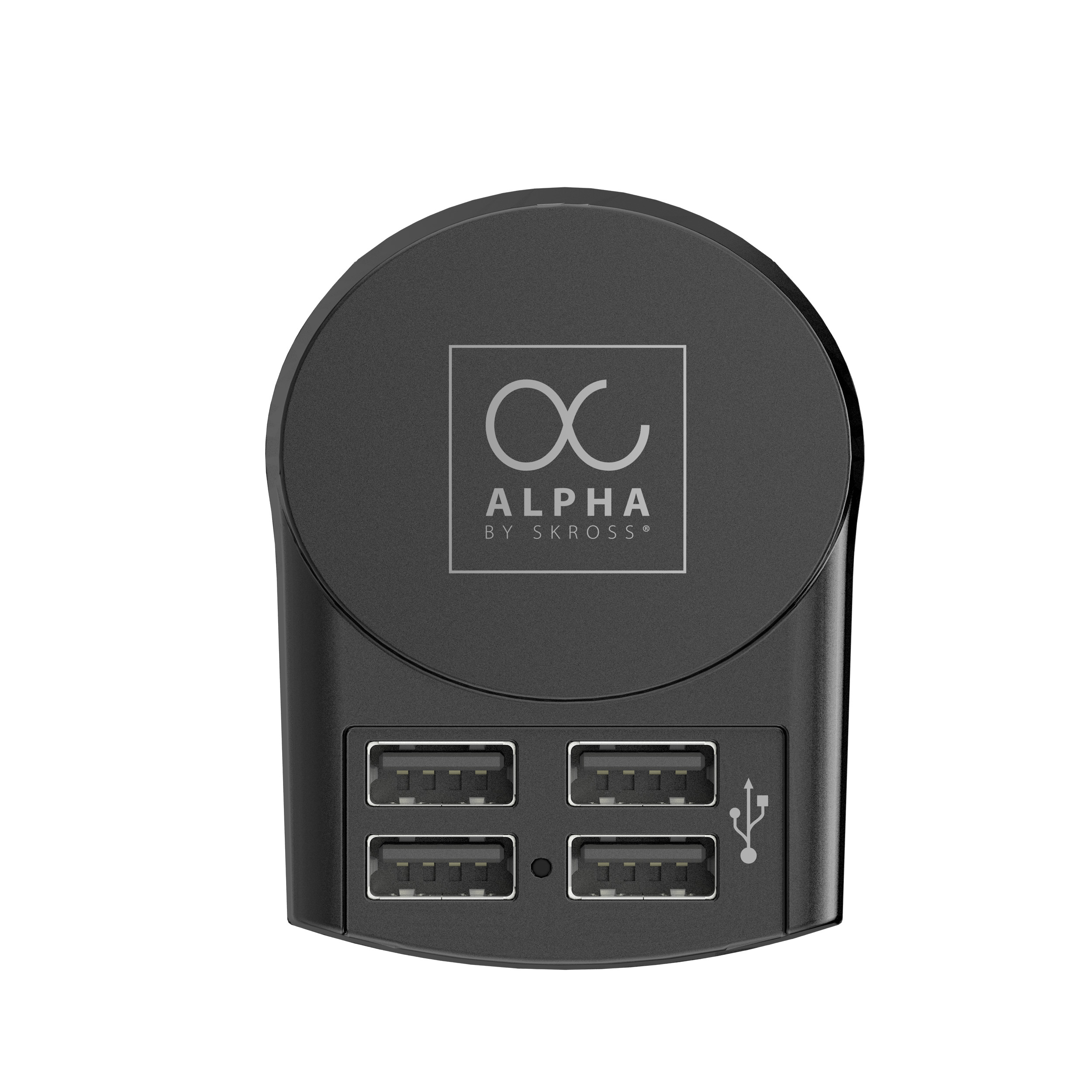 SKROSS World Adapter Premium Series 1.104102 Alpha Europe USB Charger 4A