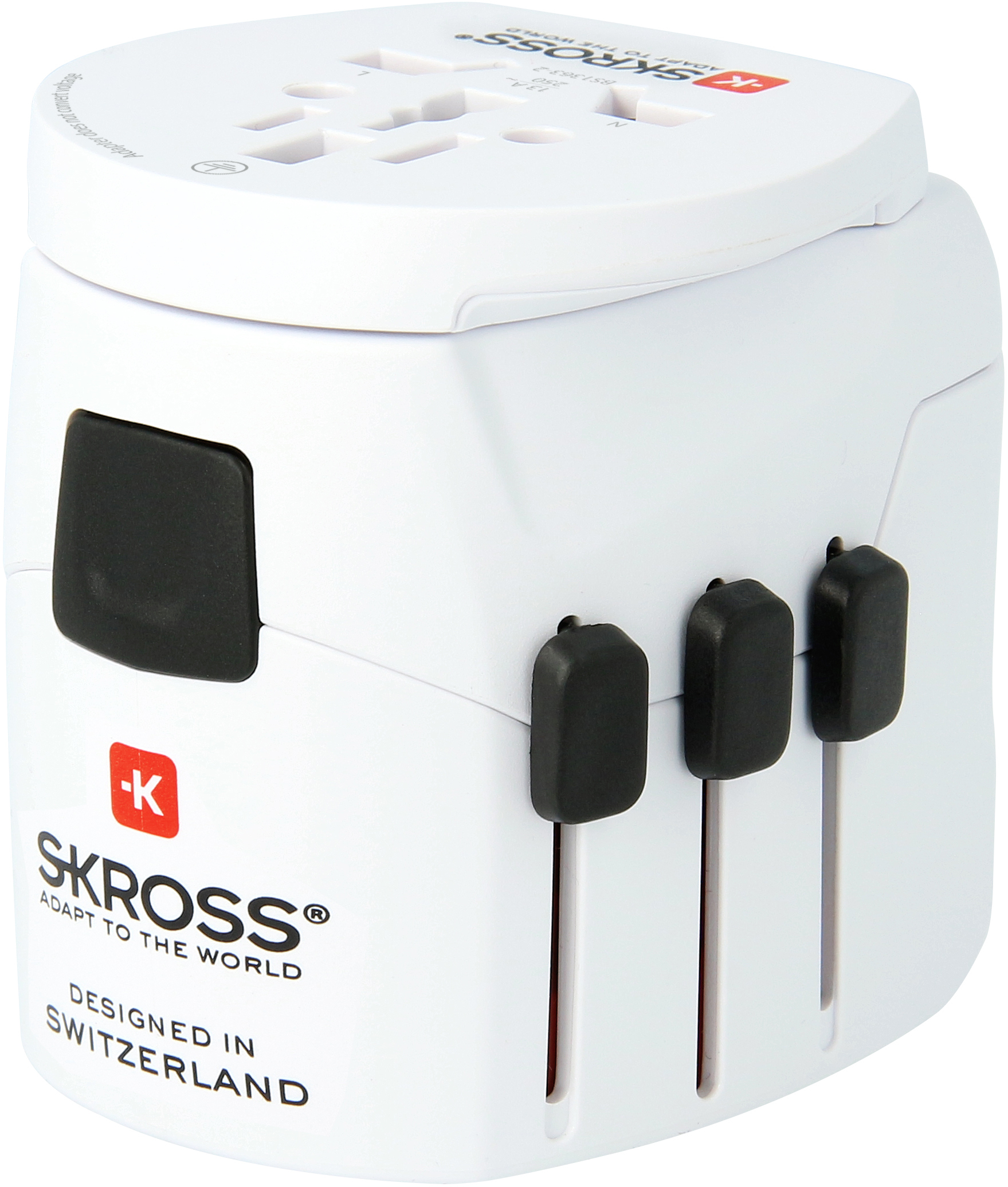 SKROSS World Travel Adapter 1.302471 PRO Light USB 4xA World