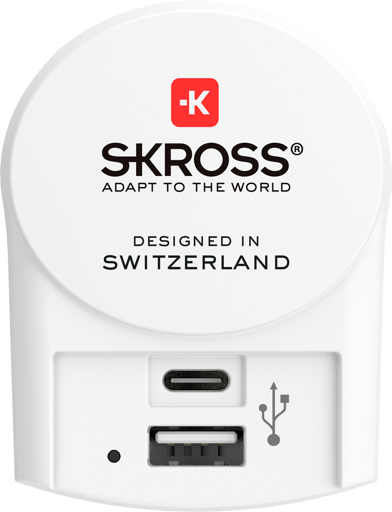 SKROSS World Travel Adapter 1.302523 Pro World+ USB AC