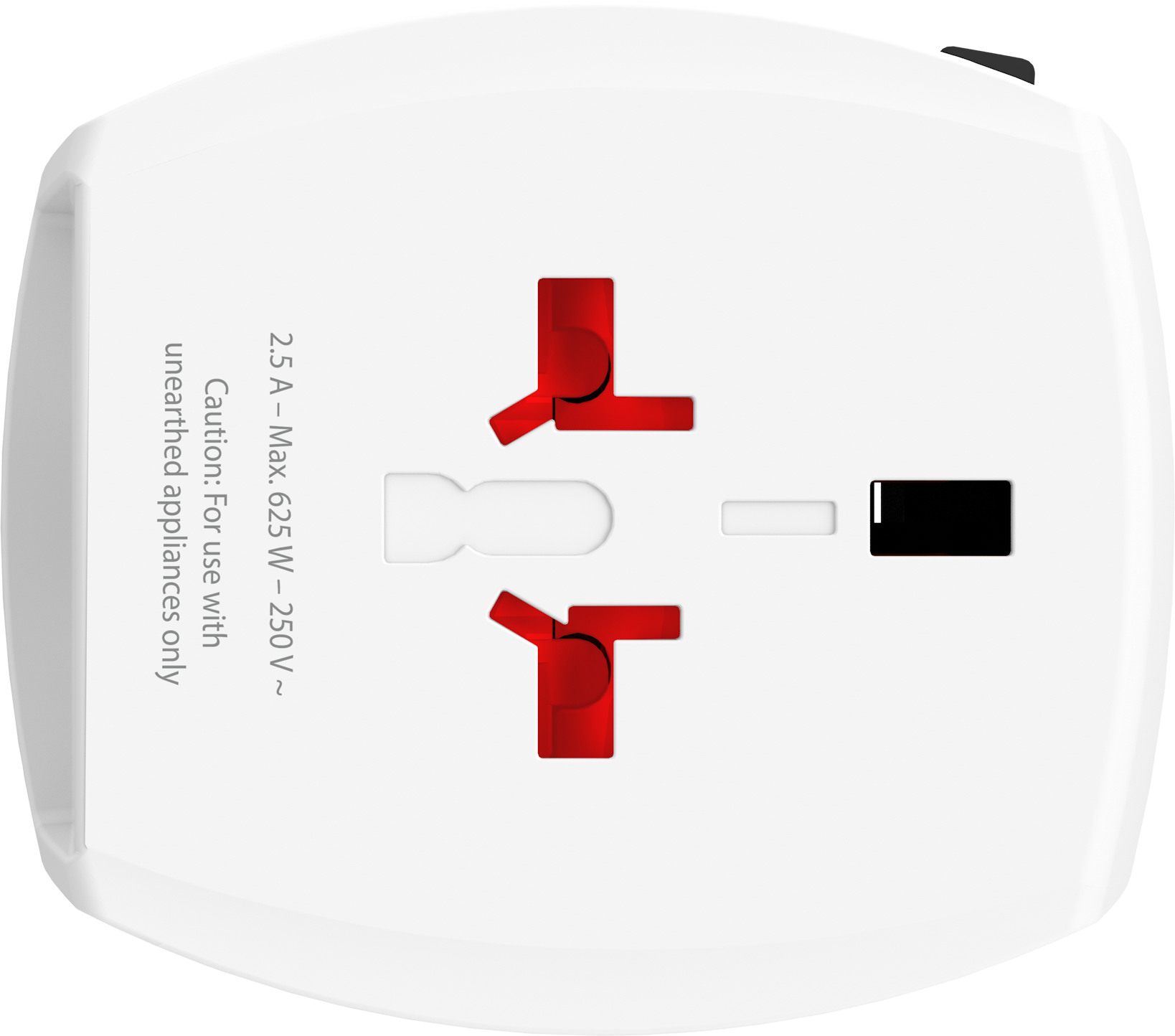 SKROSS World Travel Adapter 1.302967 MUV USB AC (CH Version)