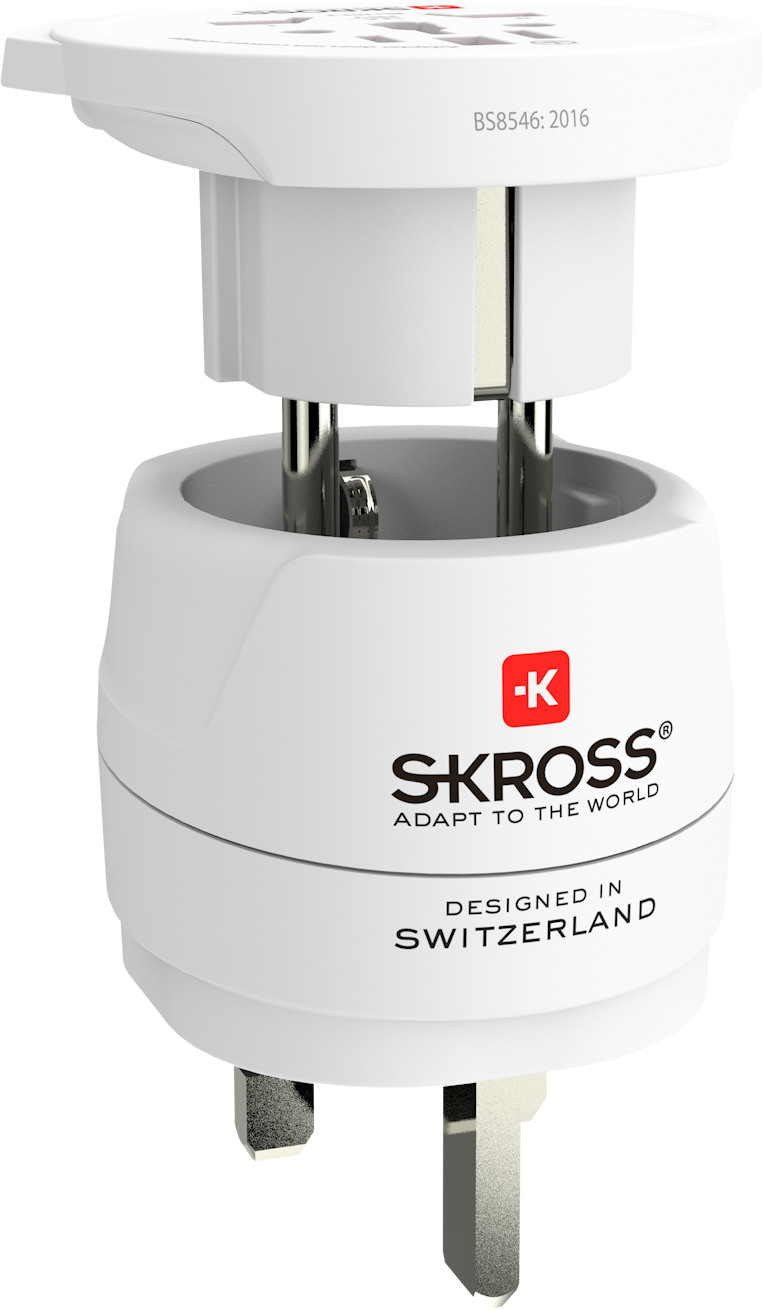 SKROSS Country Travel Adapter Combo 1.500231E World/EU to UK