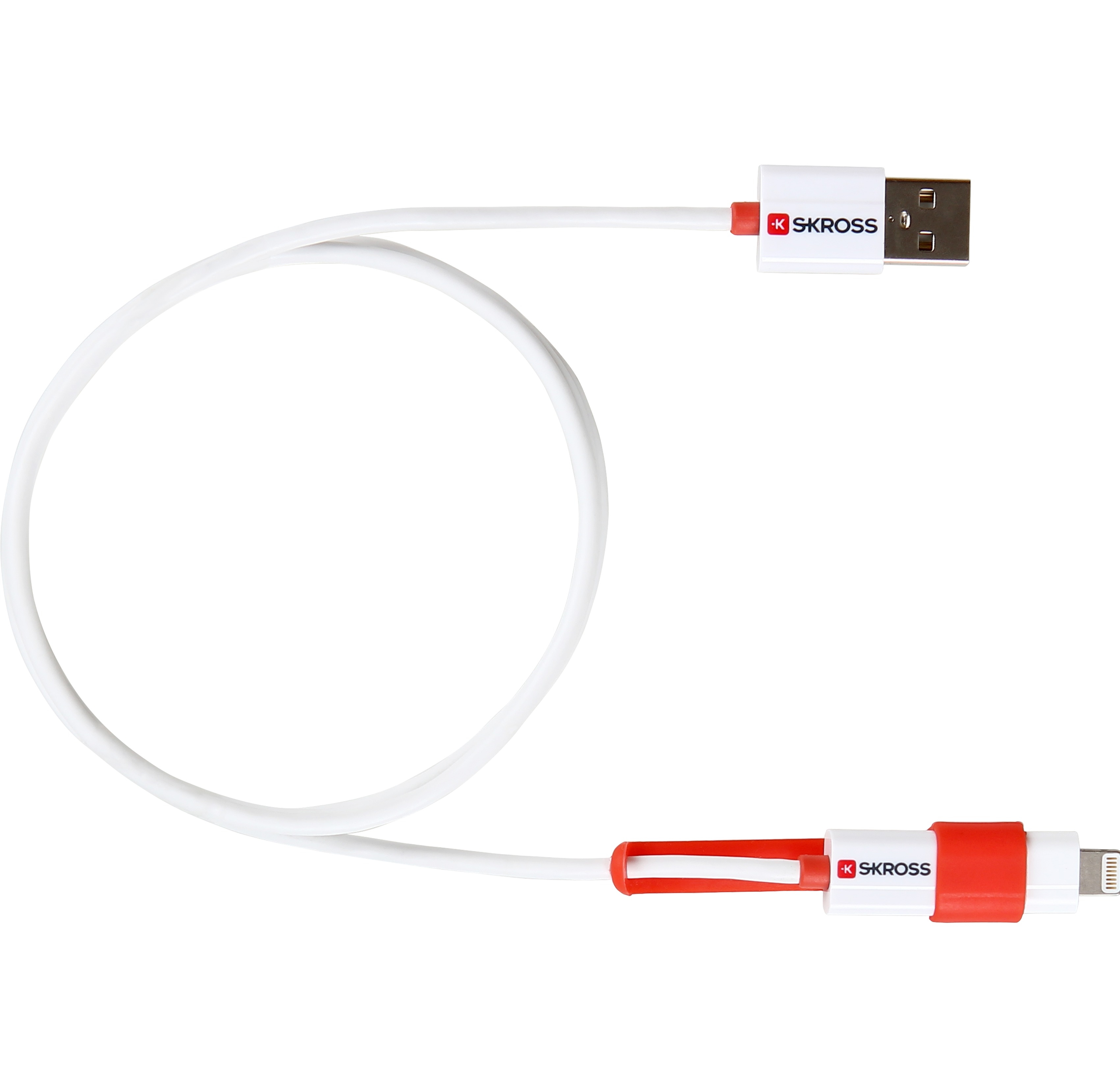 SKROSS Charge'n Sync - 2in1 2.700200E Micro-USB & Lightning white