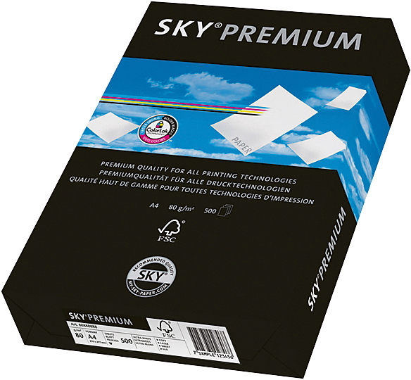 SKY Premium Papier A4 88151276 80g, blanc 500 feuilles