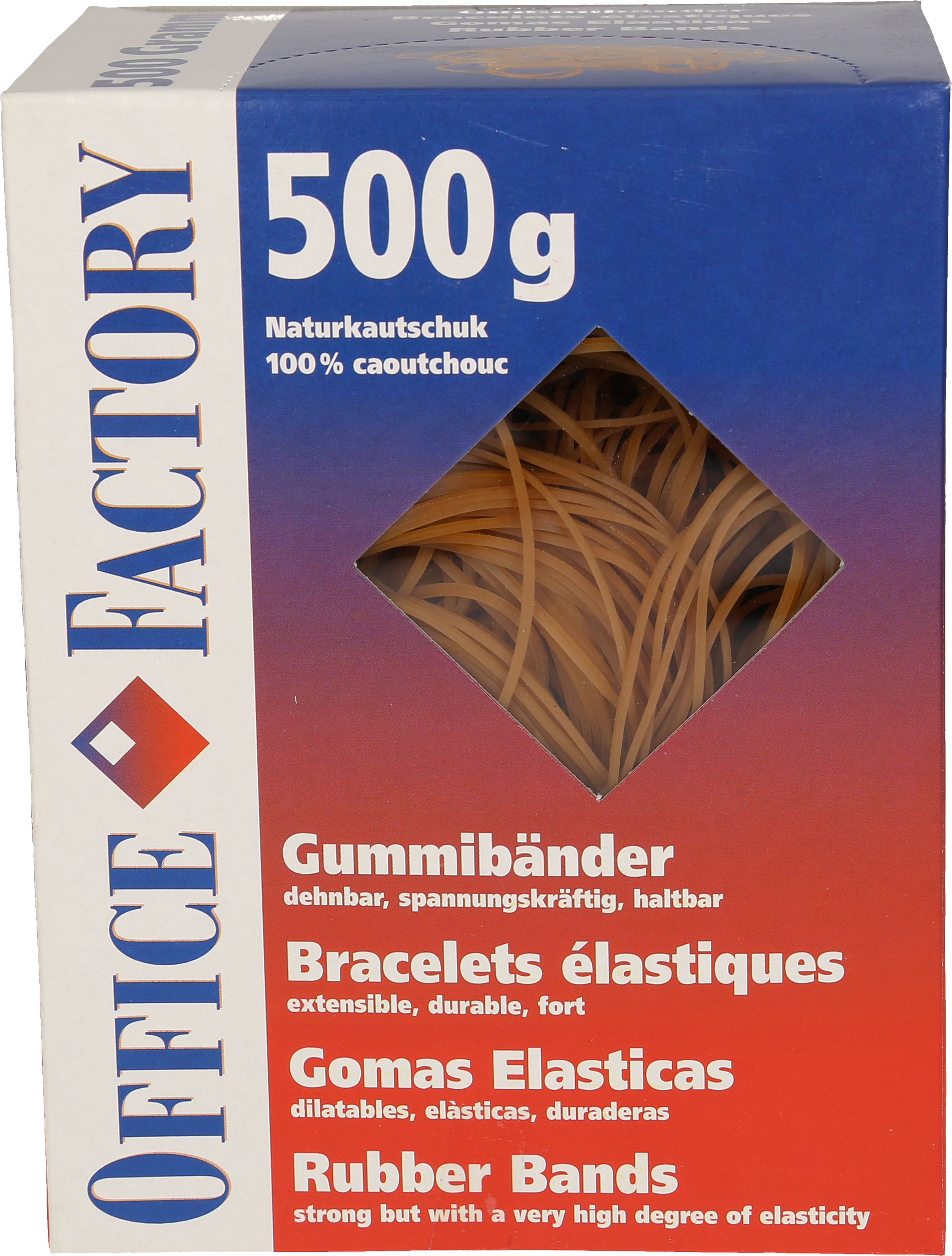 photo SMART OFFICE Elastique Nr. 10 500g 605522 1.3mm/70mm
