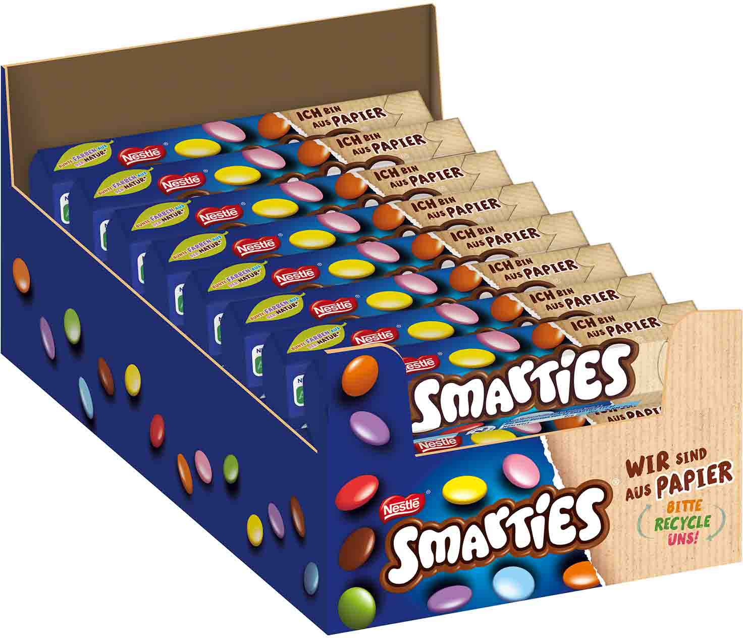 photo SMARTIES UTZ Hexatube 7972 24x38g