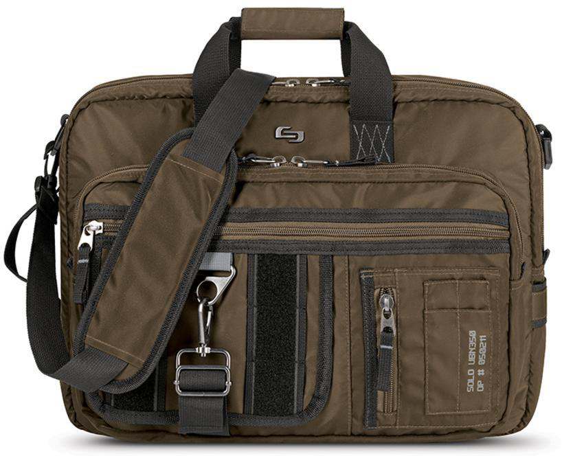 photo SOLONY Zone Hybrid UBN350-3 Briefcase Backpack Khaki