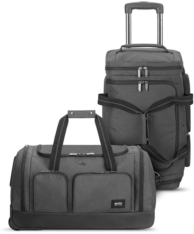 photo SOLONY Leroy Rolling Duffel UBN980-10 Grey