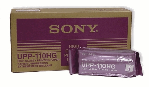 SONY Papier photo therm. 110mmx18m UPP-110HG glossy, 240 prints
