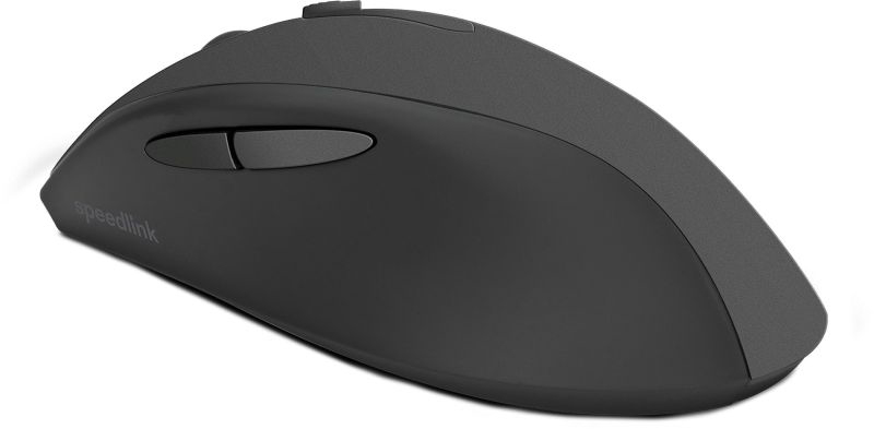 SPEEDLINK AXON Recharg.Mouse Wireless SL-630004-RRBK Silent,Antibac.USB-A,C,Bl.