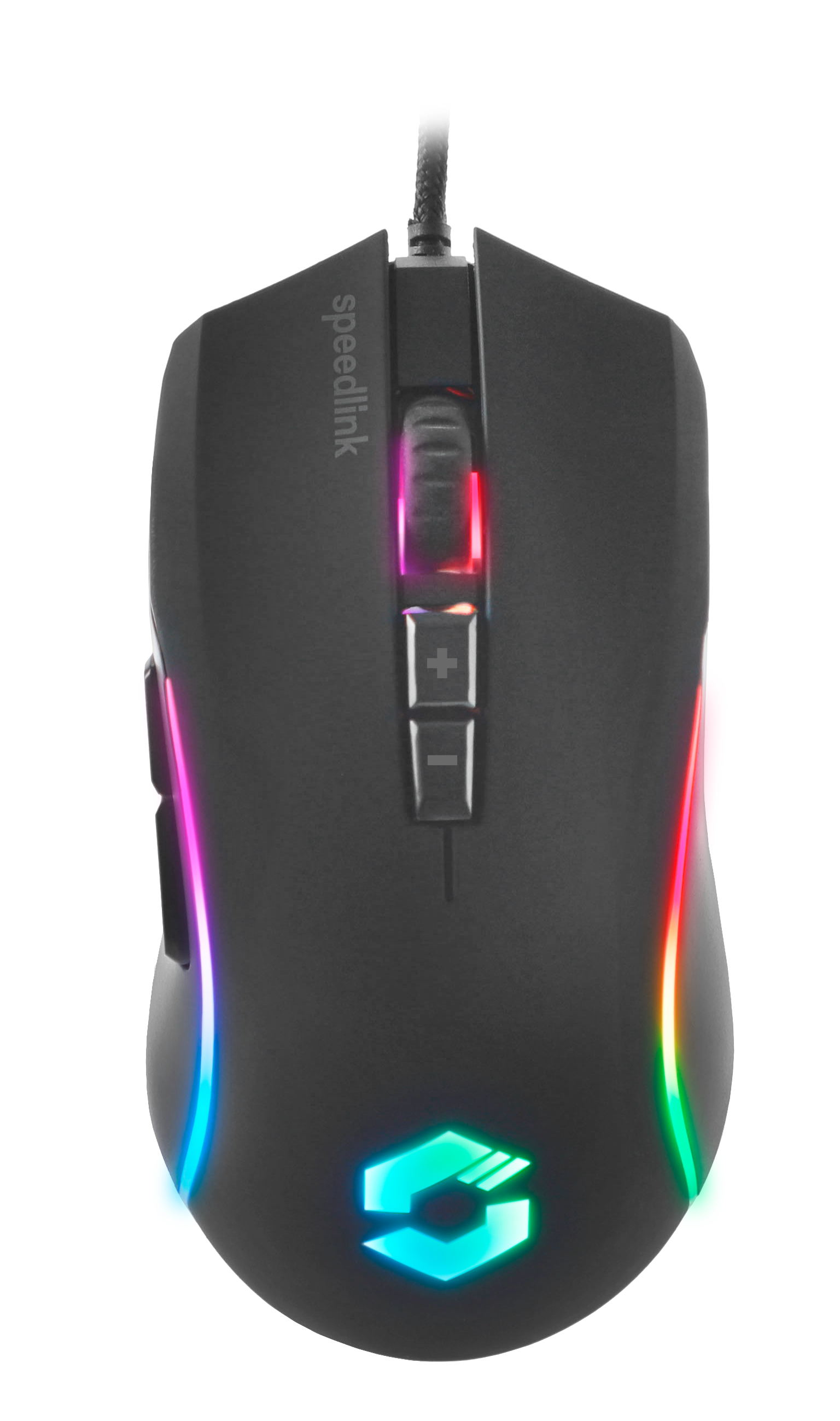 SPEEDLINK ZAVOS Gaming Mouse SL-680022-RRBK Wired, Rubber-Black