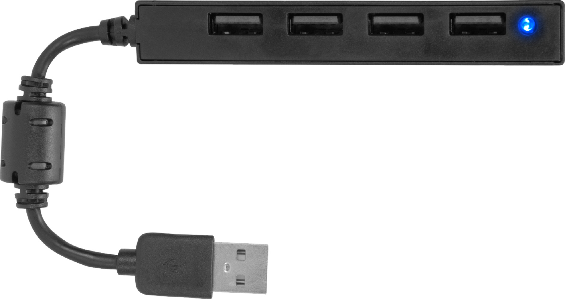 SPEEDLINK SNAPPY SLIM USB HUB 2.0 SL140000B 4-Port black