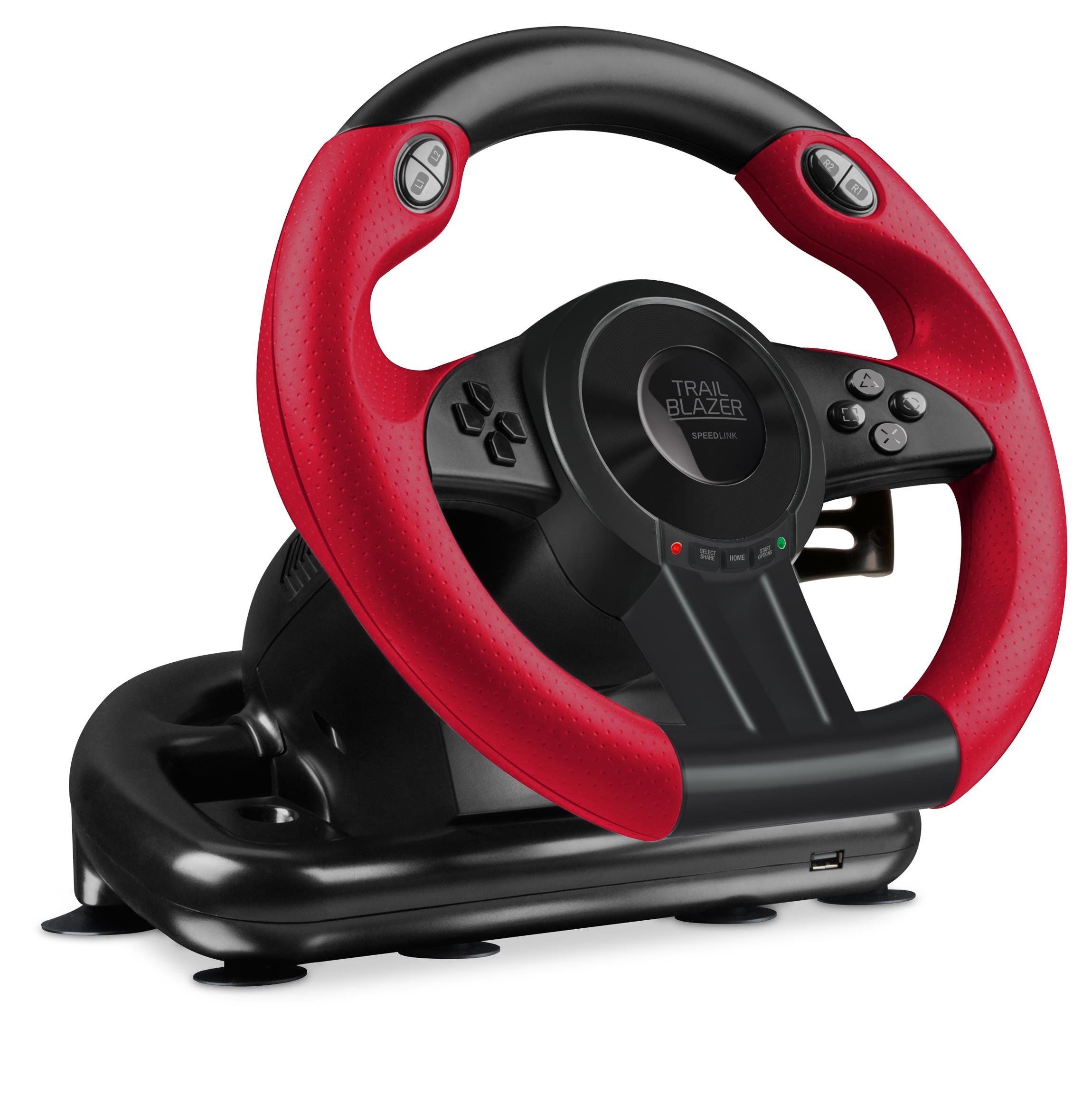 SPEEDLINK Racing Wheel TRAILBLAZER SL450500B Black for PS4/Xbox One/PS3