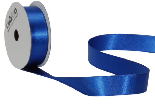 SPYK Bande au satin Cubino 2082.1657 16mmx5m Bleu