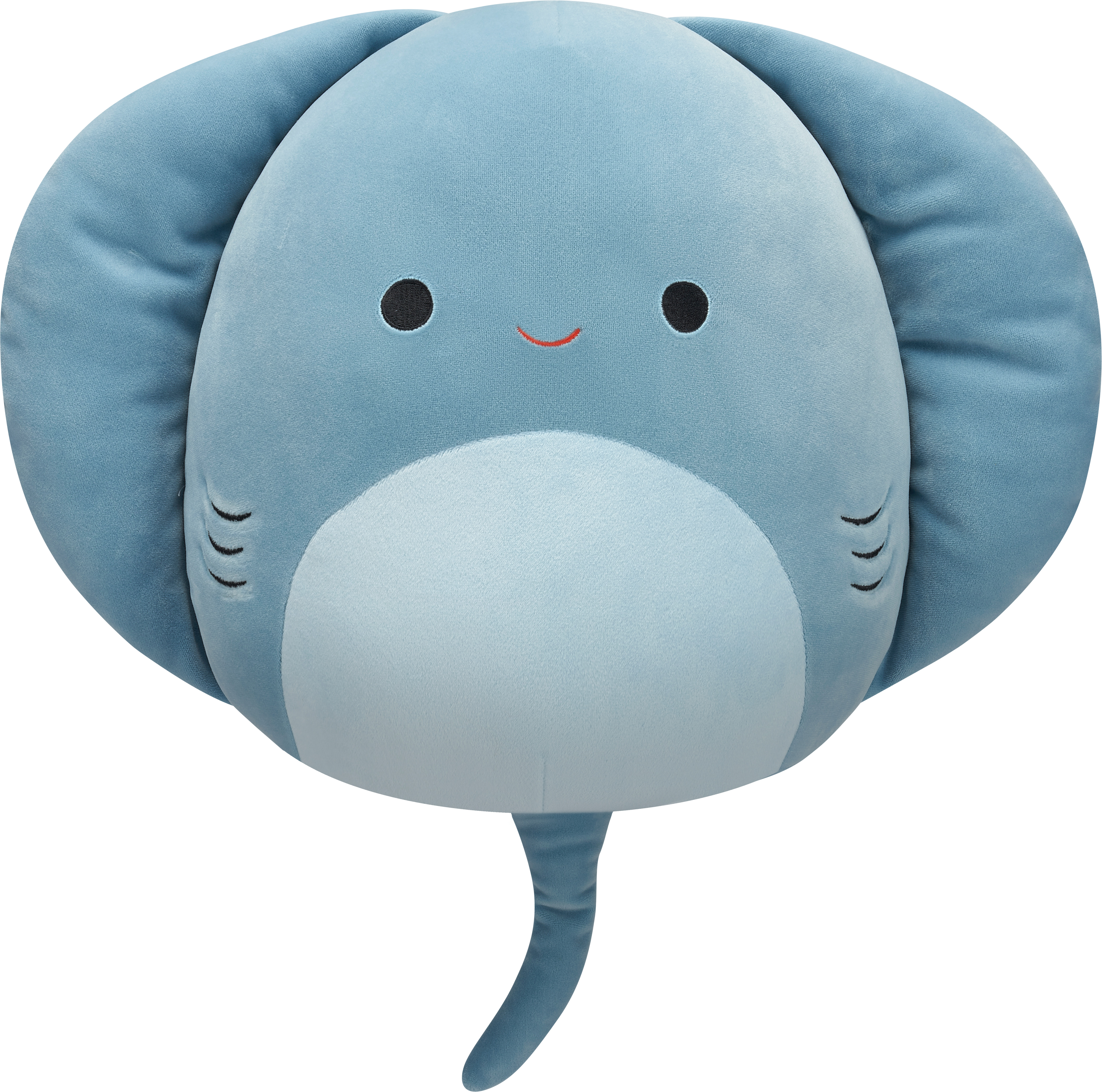 photo SQUISHMALLOWS Raie pastenague 30cm 6700.45315 bleu à pois
