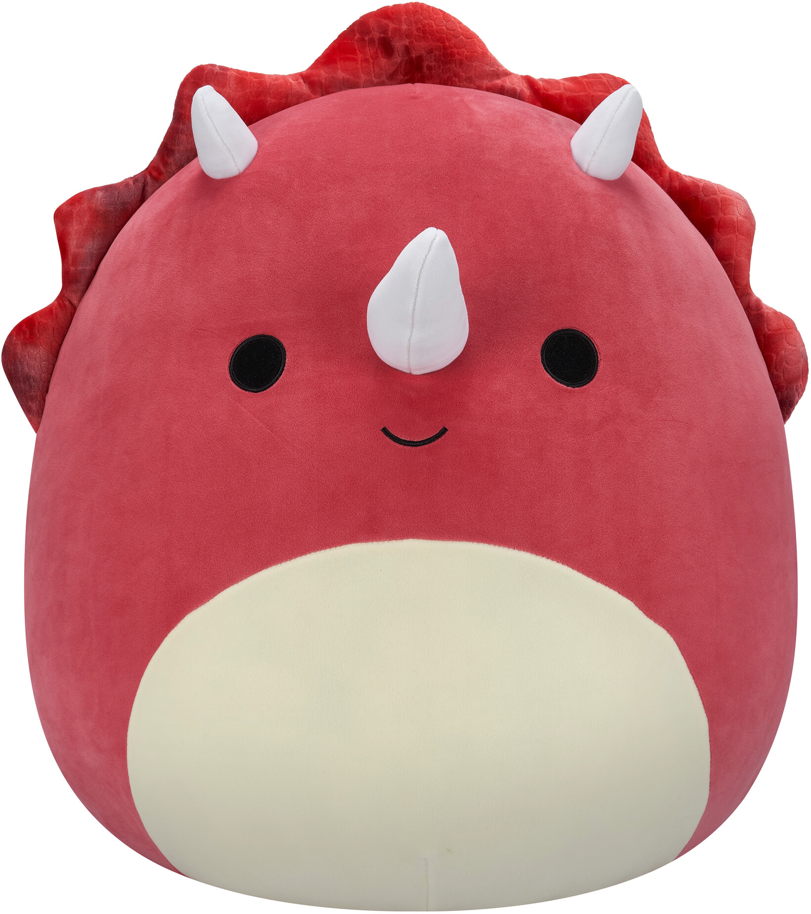 photo SQUISHMALLOWS Tristan Tricératops 50cm 6700.45366 rouge