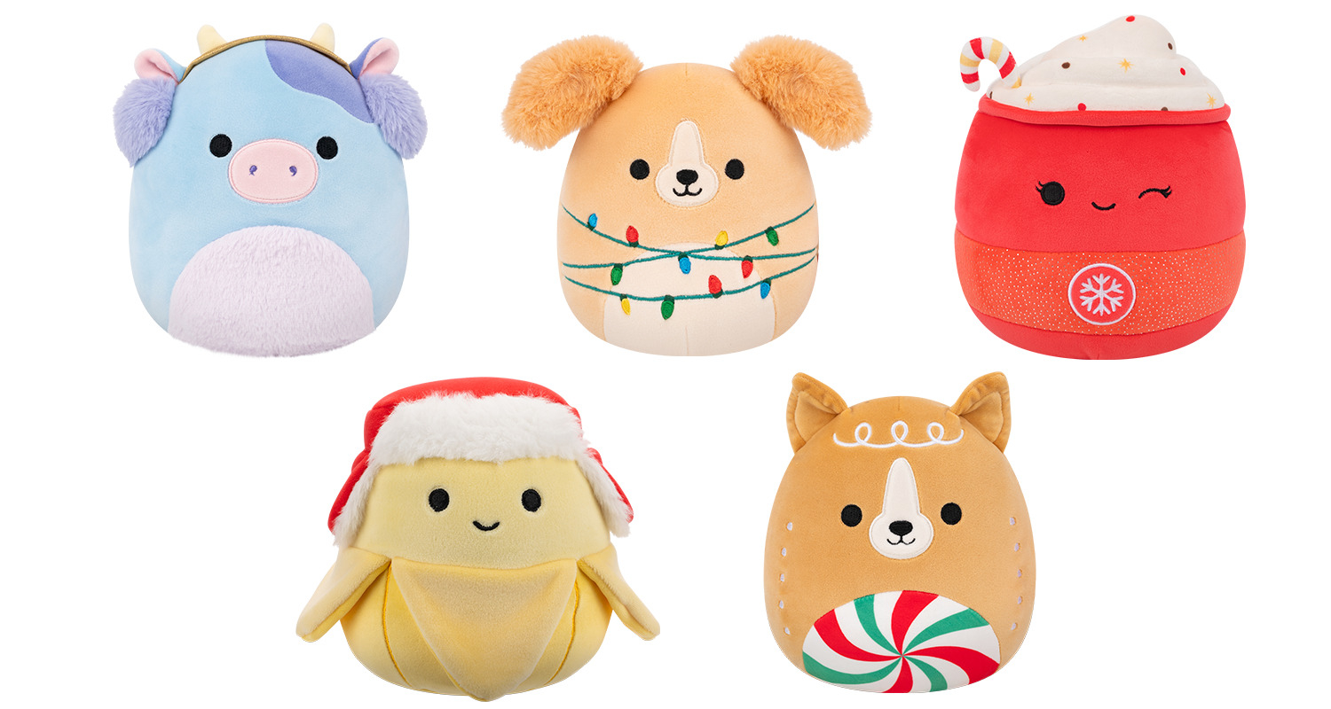 photo SQUISHMALLOWS Peluche Christmas 19cm 6700.93388 assorti