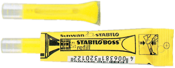 STABILO Boss Textmarker refill gelb<br>