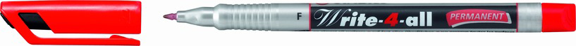 STABILO Write-4-all permanent F 156/40 rouge