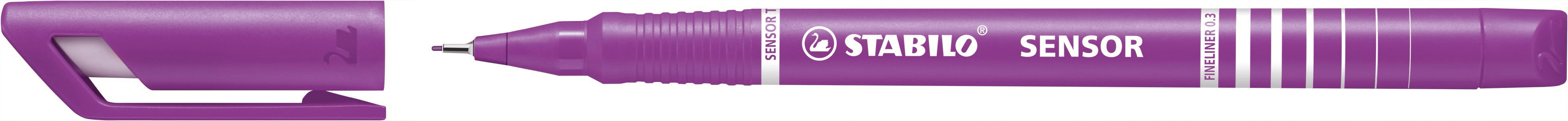 STABILO Stylo Fibre sensor 0,3mm(F) 189/58 lilas lilas