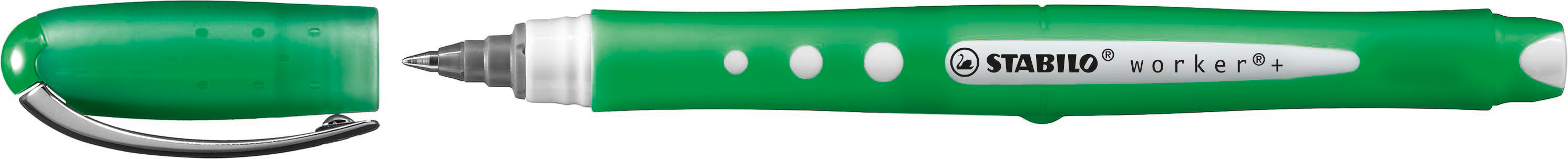 STABILO worker colorful roller 0.5mm 2019/36 vert vert