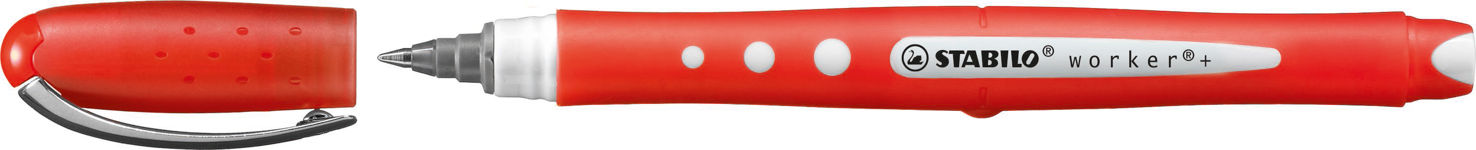 STABILO worker colorful roller 0.5mm 2019/40 rouge rouge