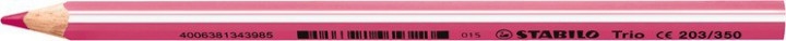 STABILO Crayon de couleur ergo. 4,2mm 203/350 Trio dick rosa