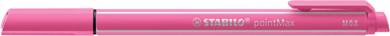 STABILO Stylo fibrePointMax 0.8mm 488/29 pink