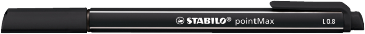 STABILO Stylo fibre 0,8mm 488/46 pointMax noir
