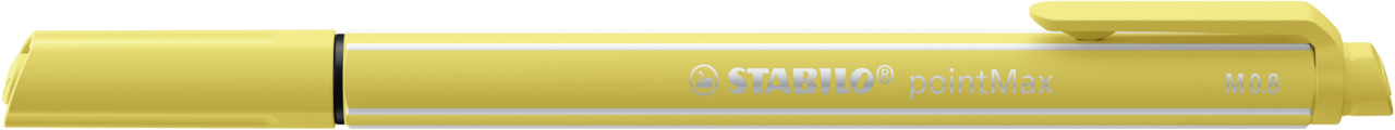 STABILO Stylo fibrePointMax 0.8mm 488/5 jaune clair